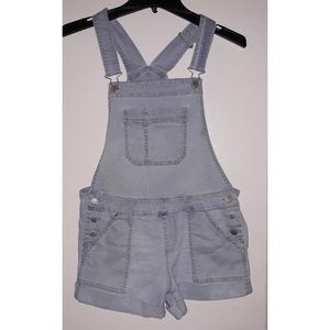 Blue Spice Light Jean Overalls